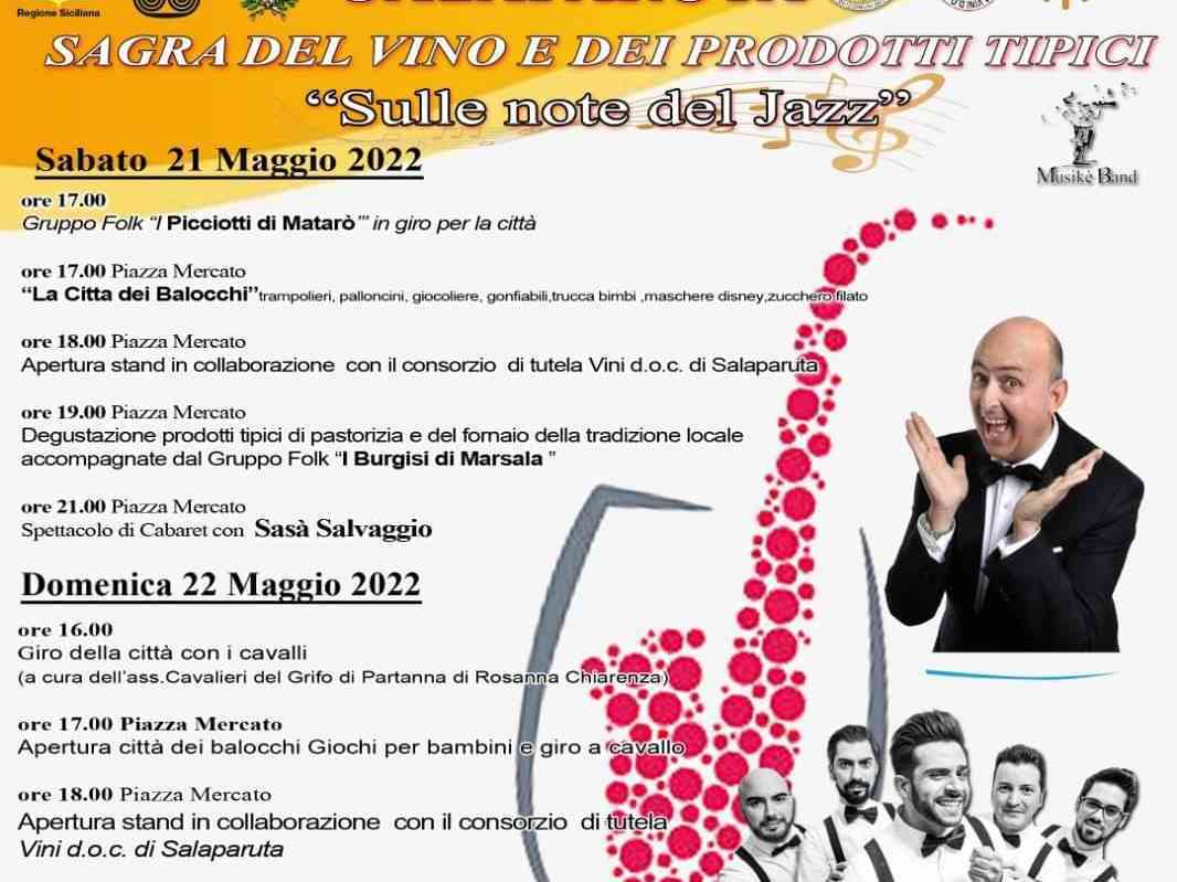 Immagine articolo: Salaparuta, successo di pubblico per la ”Sagra del vino e dei prodotti tipici-Sulle note del jazz”