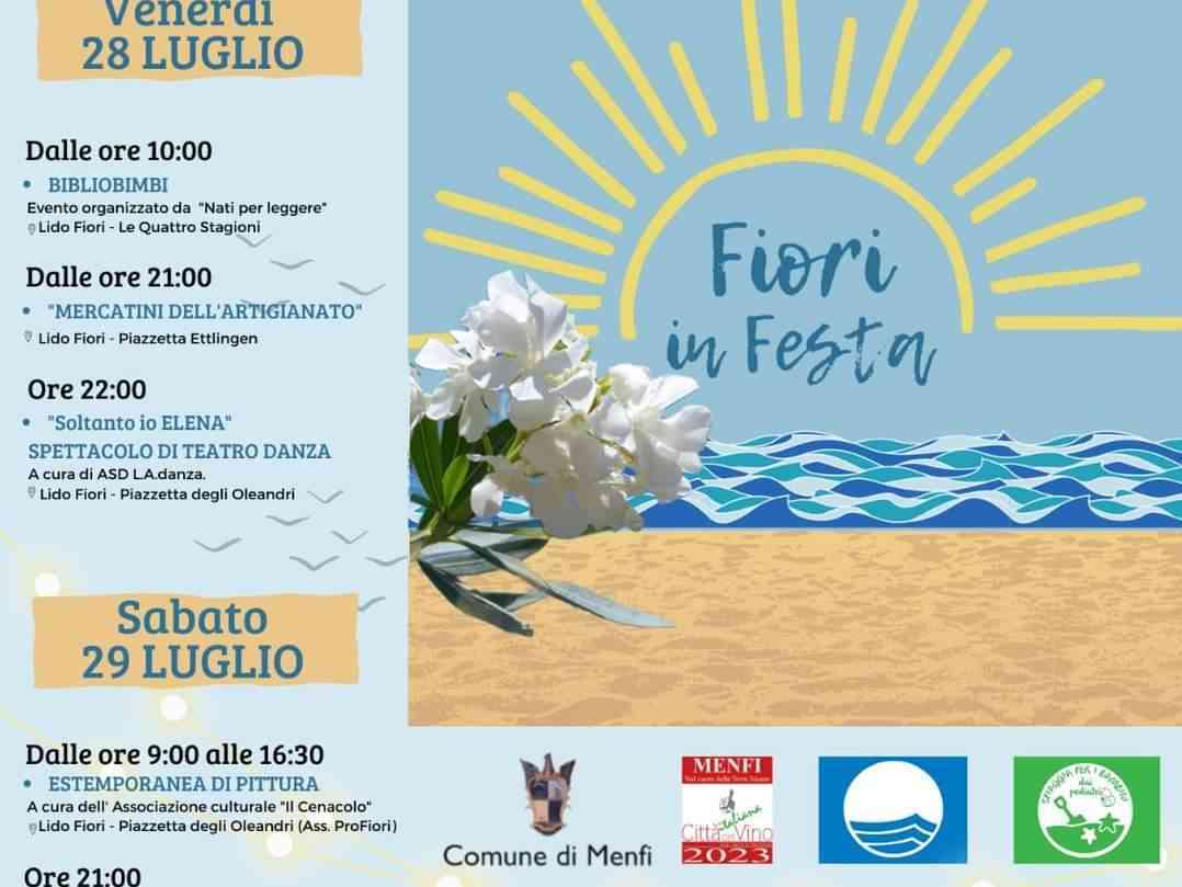 Immagine articolo: Dal 28 al 30 “Fiori in Festa“, il primo dei 3 grandi appuntamenti dell'estate menfitana. Il Programma