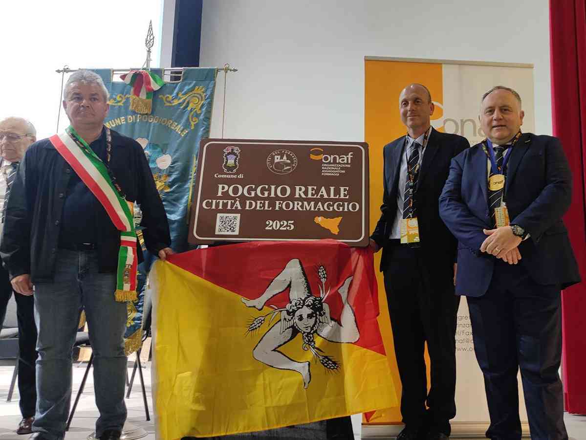 Immagine articolo: Poggioreale è ”Città del Formaggio 2025”, conferito il riconoscimento