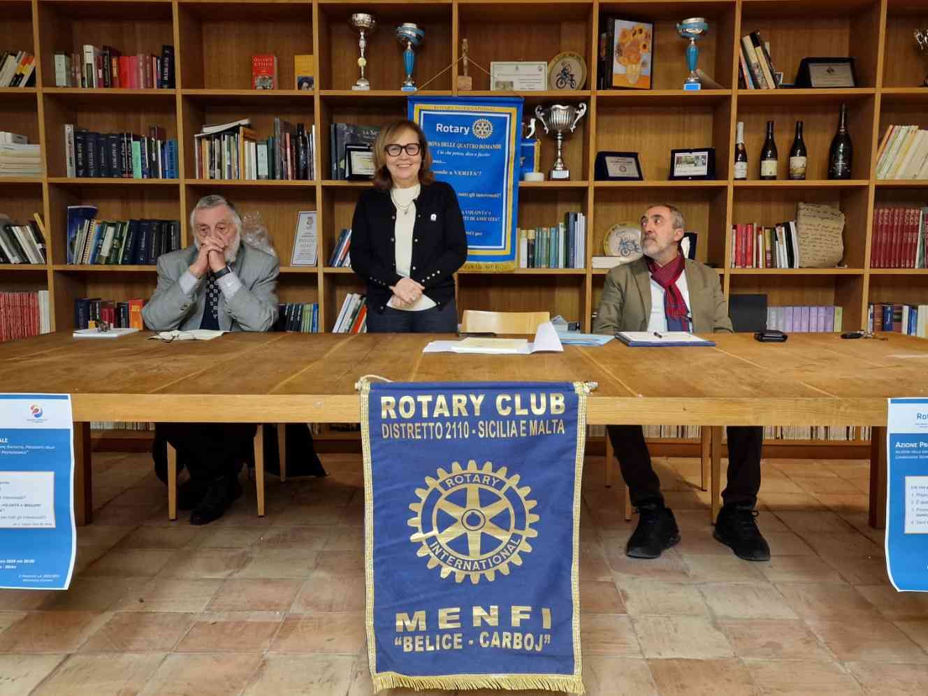 Immagine articolo: Svolto il caminetto organizzato dal Rotary Club di Menfi sul tema “Parliamo di Rotary: cos'è l'Azione Professionale“