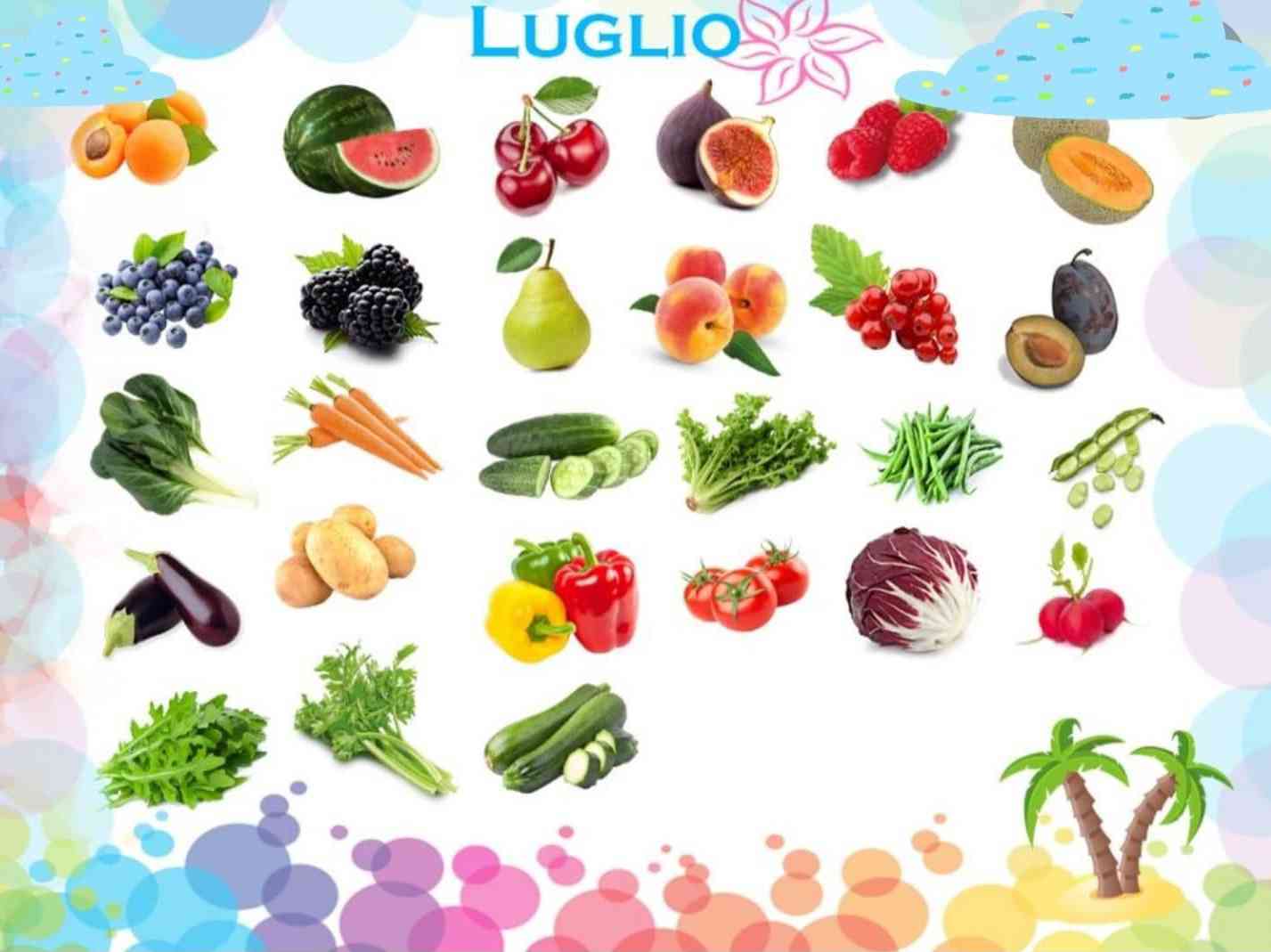 Immagine articolo: L'importanza della frutta e verdura nel periodo estivo. Tra sali minerali e vitamine