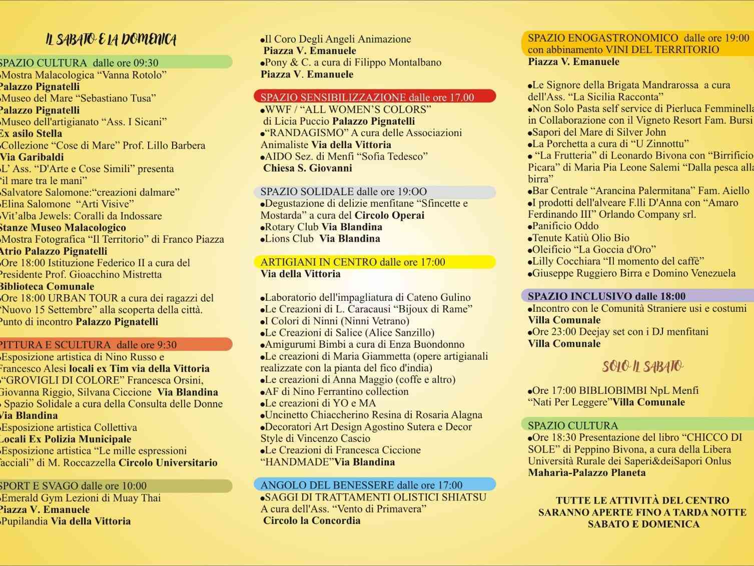 Immagine articolo: Menfi, pubblicato ufficialmente il programma della 1^ edizione di “Menfi in festa”