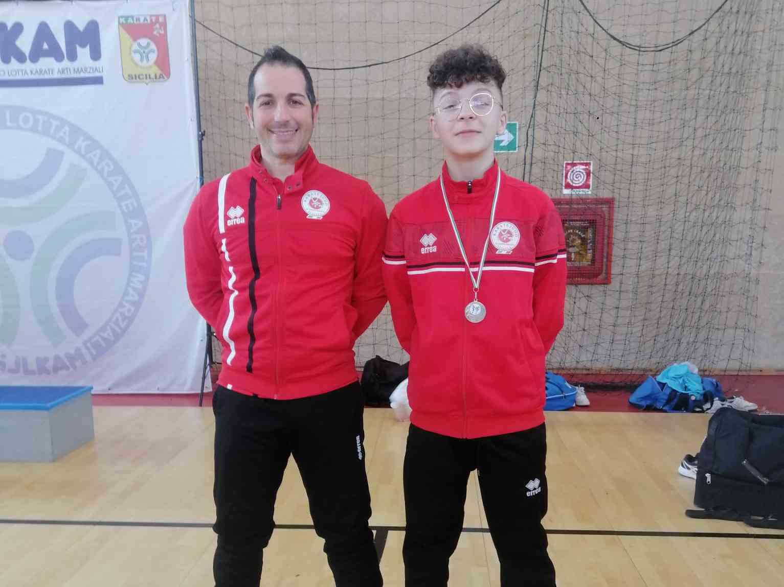 Immagine articolo: Salaparuta. Francesco Restivo 3° ai campionati regionali Fijilkam di Karate