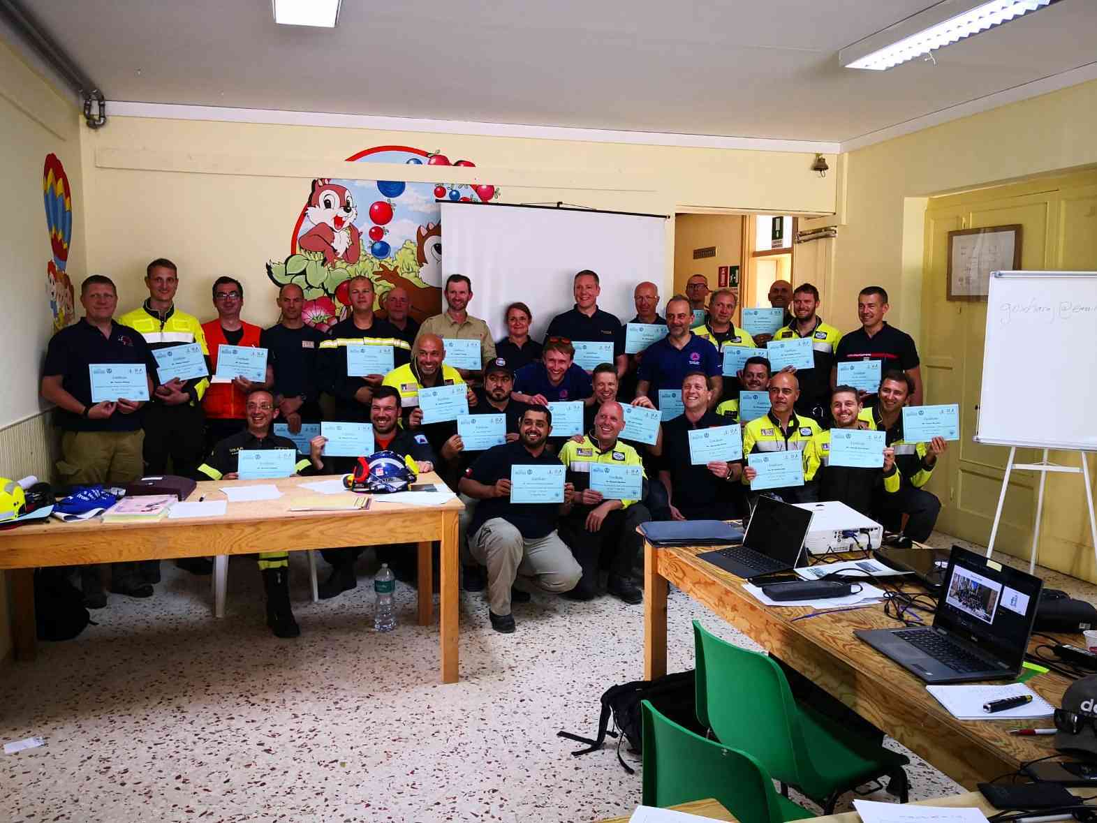 Immagine articolo: Poggioreale, grande partecipazione al Corso Internazionale organizzato dal Corpo dei Vigili del Fuoco