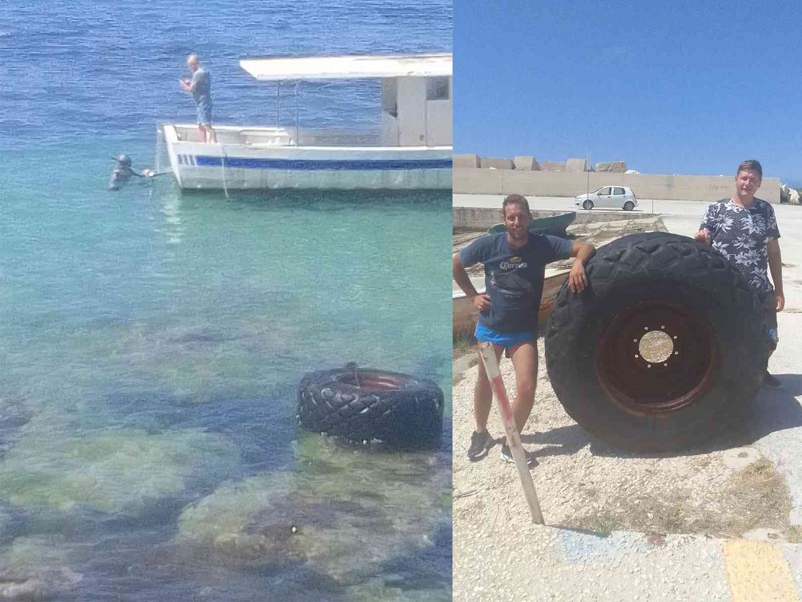 Immagine articolo: Rimossa ruota che giaceva da anni nella zona Solette di Porto Palo