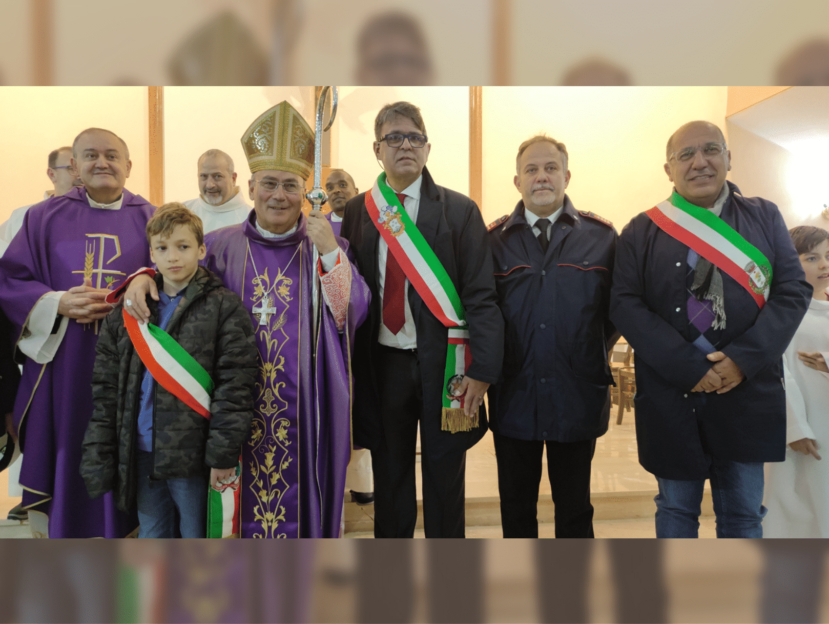 Immagine articolo: Poggioreale, domenica scorsa prima visita pastorale del nuovo Vescovo di Mazara Mons. Giurdanella
