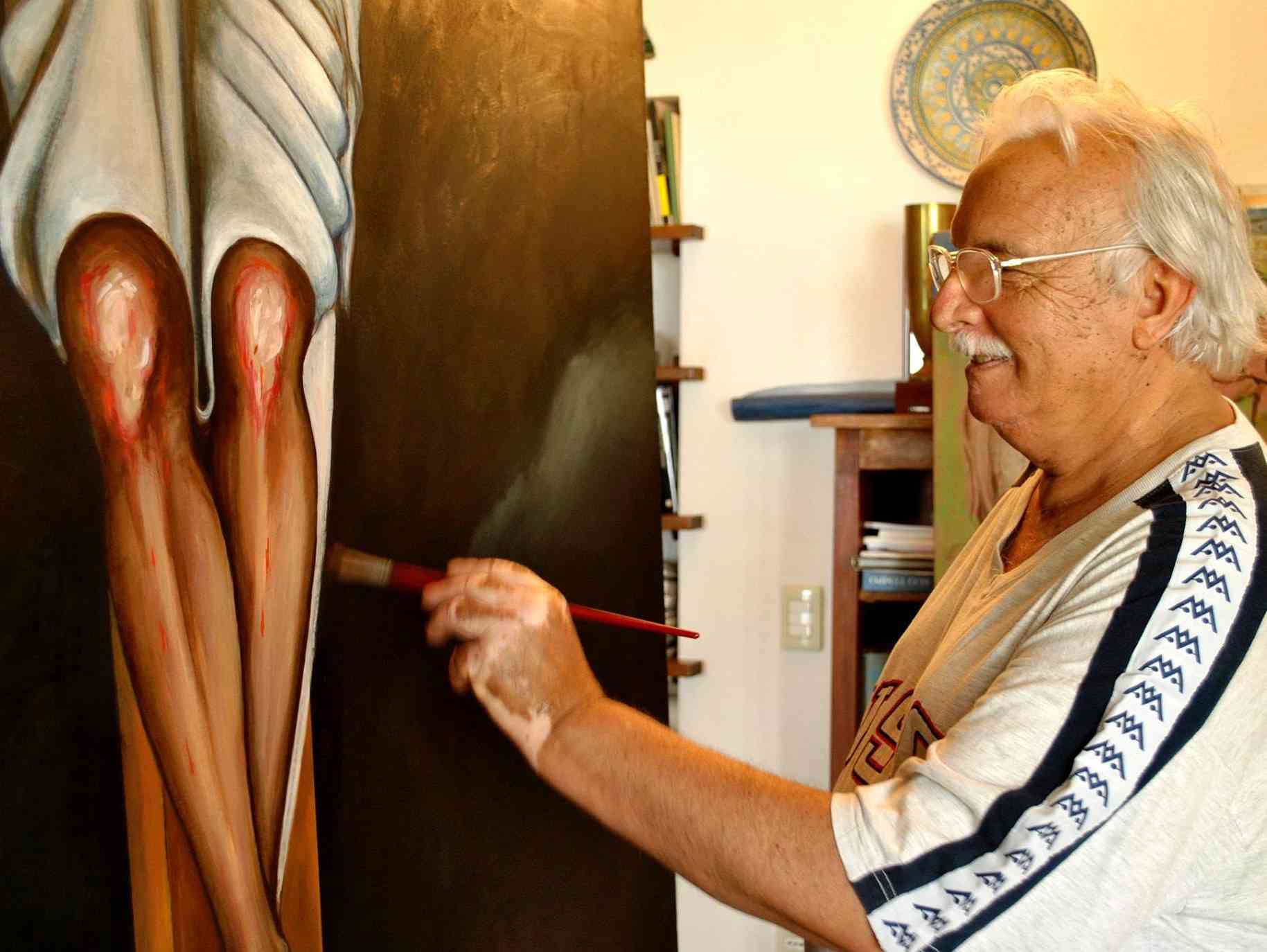 Immagine articolo: Menfi, addio all’artista Pino Bua