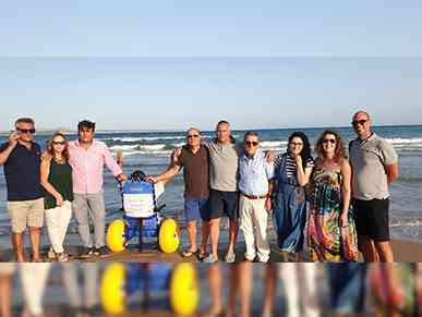 Immagine articolo: Disabilità: a Porto Palo mare più accessibile grazie al Rotary Club