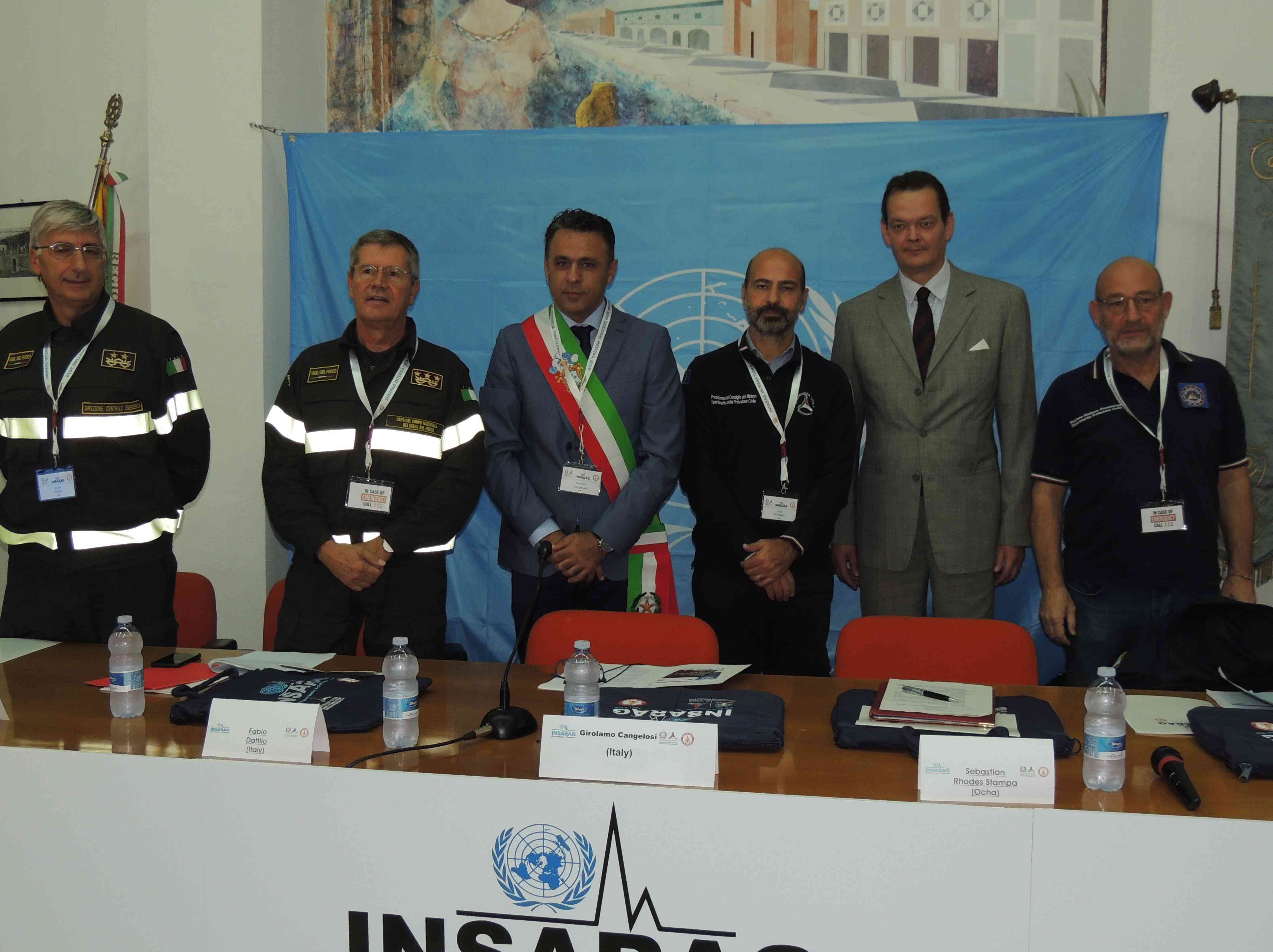 Immagine articolo: Poggioreale, al via meeting annuale squadre ricerca e soccorso Nazioni Unite