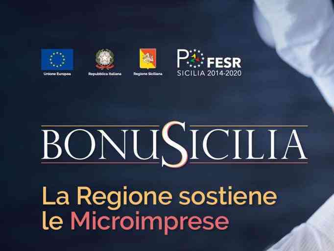 Immagine articolo: Bando BonuSicilia: ecco come richiedere il contributo a fondo perduto