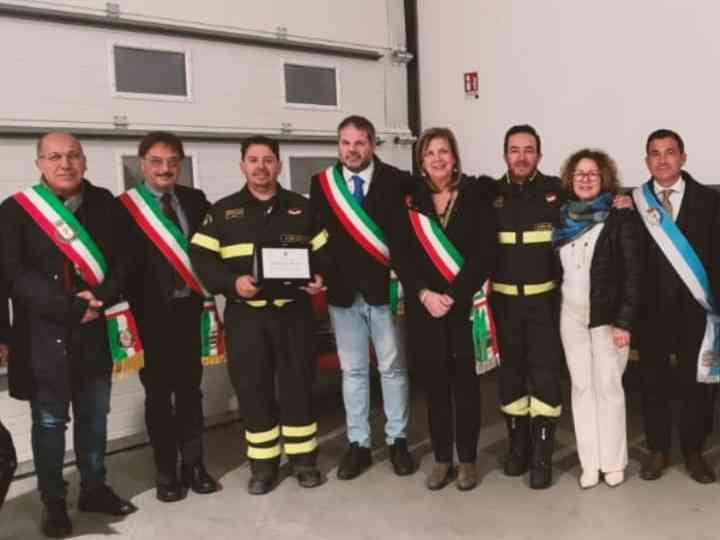 Immagine articolo: Santa Margherita, altro encomio per Vigile del Fuoco di Salaparuta Giuseppe Bruno