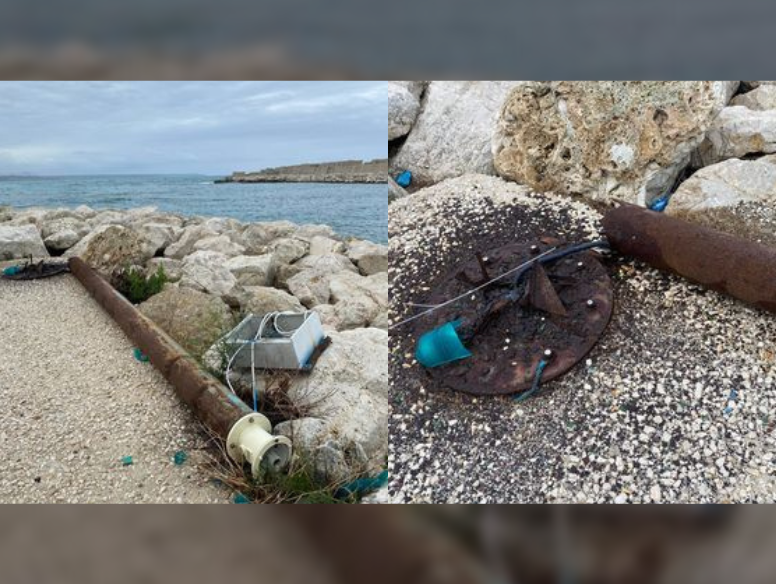 Immagine articolo: Menfi, a Porto Palo va giù palo di segnalazione ingresso porto per barche