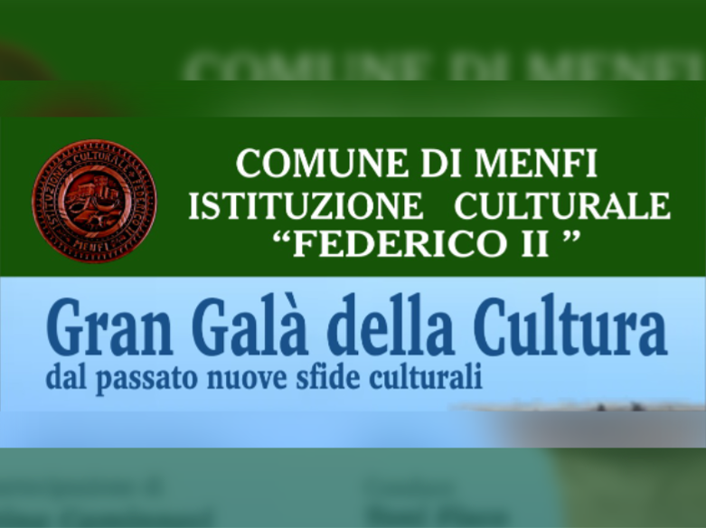Immagine articolo: Menfi, questa sera presso Auditorium Biblioteca Comunale Terza edizione “Gran Galà della Cultura”