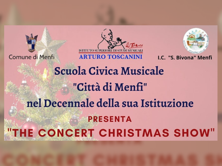 Immagine articolo: Menfi, questa sera presso la biblioteca comunale “The concert Christmas show“. Ingresso gratuito