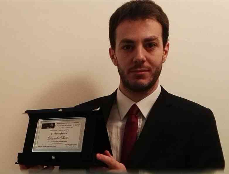 Immagine articolo: Il menfitano Danilo Serra ottiene il primo posto al concorso letterario “I poeti fioriscono al buio“