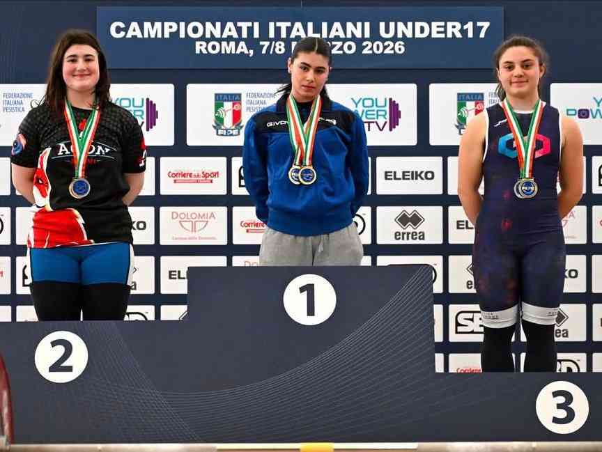 Immagine articolo: Poggioreale. Ilenia Vella è campionessa italiana U17 di “sollevamento pesi”