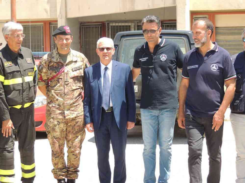 Immagine articolo: Poggioreale, conclusa l'esercitazione internazionale della protezione Civile