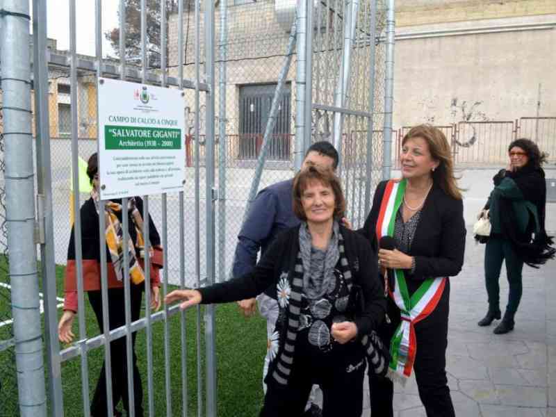Immagine articolo: Montevago, inaugurato campo di calcetto dedicato alla memoria dell’architetto Salvatore Giganti