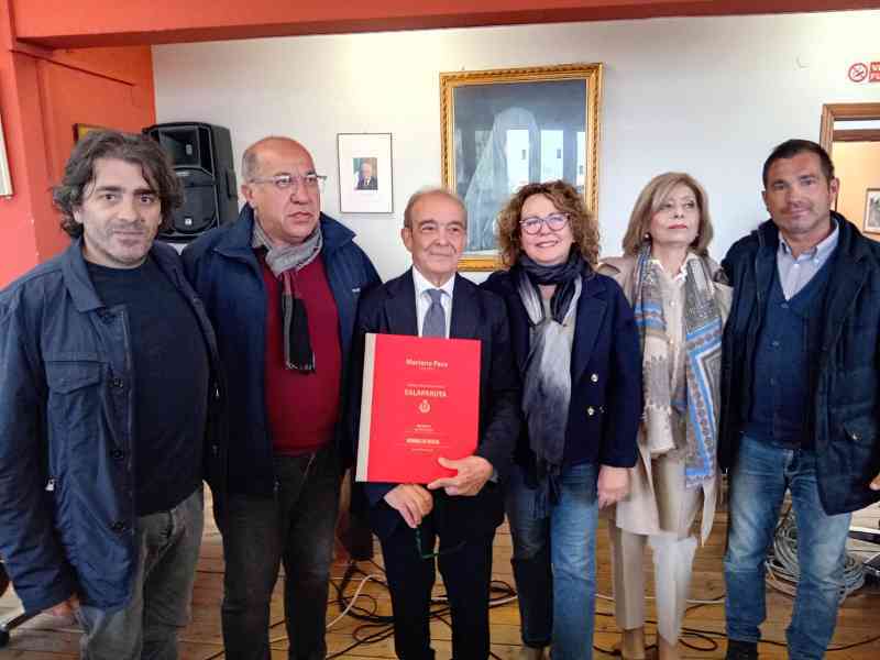 Immagine articolo: Salaparuta, presentata la “Raccolta degli articoli scritti da Mariano Pace sul Giornale di Sicilia, dal 1984 al 2023”