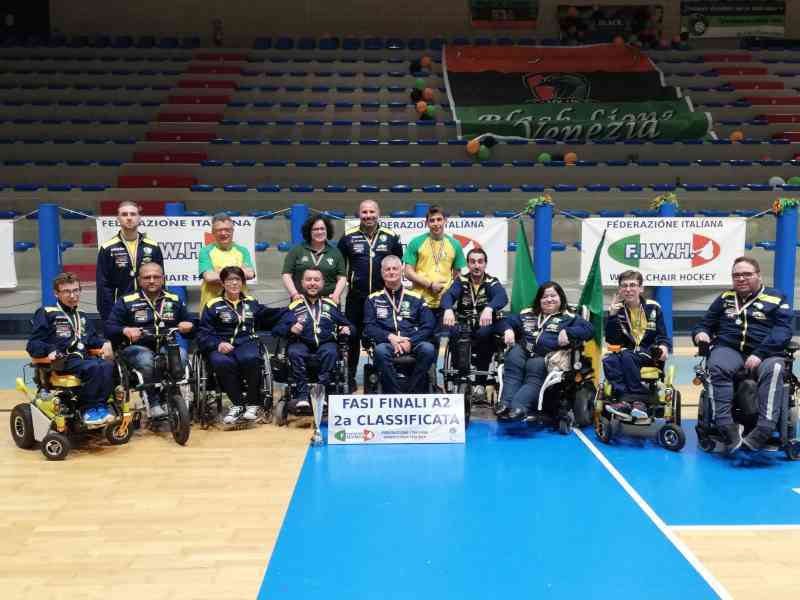 Immagine articolo: Al via il campionato di hockey in carrozzina dei Leoni Sicani. Esordio a Roma