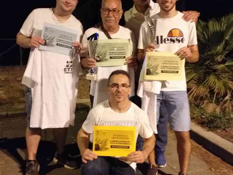 Immagine articolo: Si è concluso il “II torneo di Bowling Città di Poggioreale”