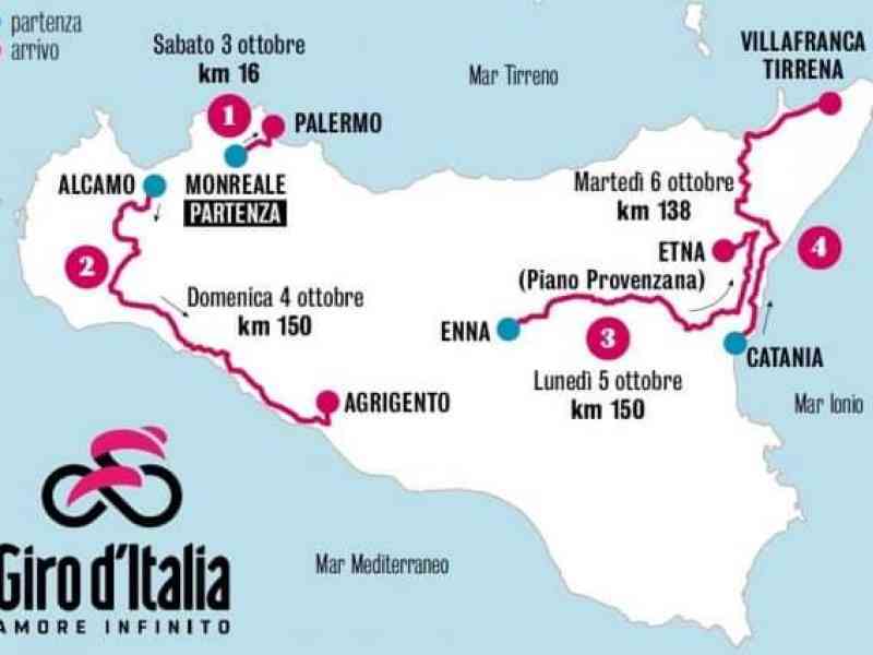 Immagine articolo: Giro d'Italia, nuovo asfalto e segnaletica sulla statale 115. Ecco la data prevista