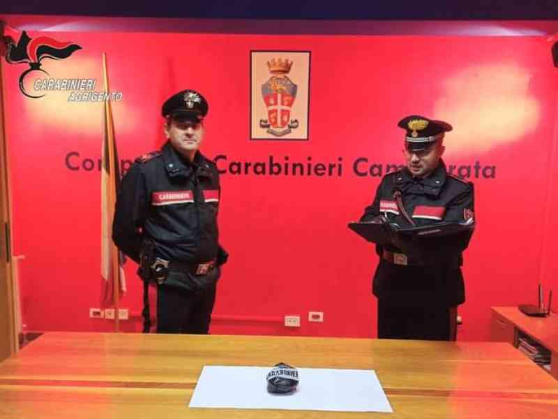 Immagine articolo: Cammarata, attività antidroga, incensurato scovato con 300 grammi di cocain