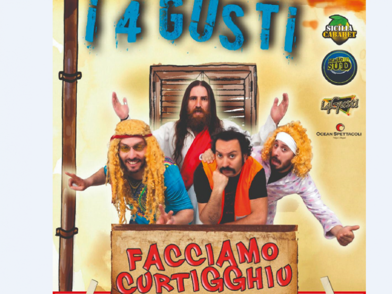 Immagine articolo: Domani a Poggioreale serata di cabaret in piazza Elimo con ”I 4 Gusti & i Falchi”