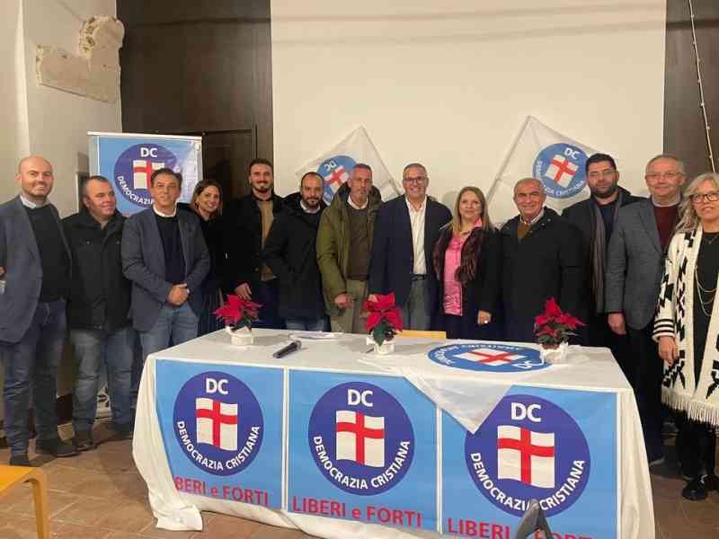 Immagine articolo: Tonino Tassinari eletto Segretario DC di Menfi. La composizione della nuova segretaria del partito locale