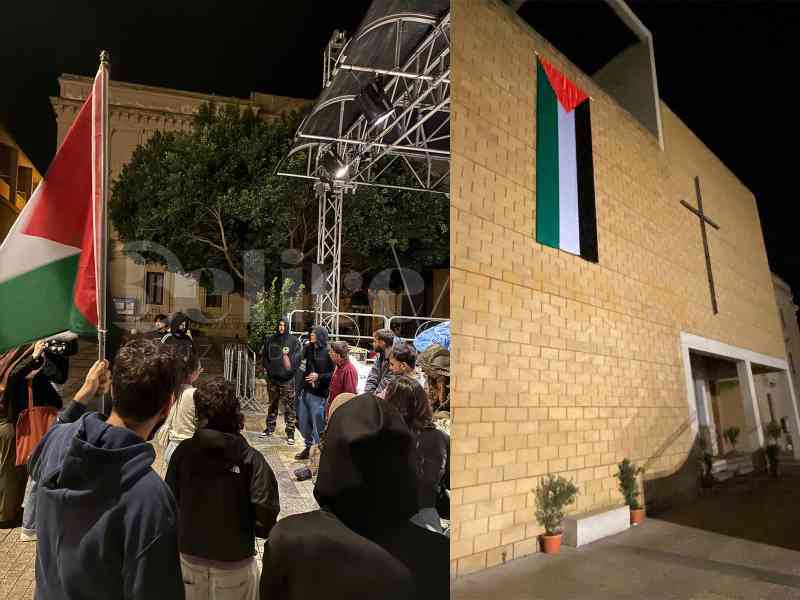 Immagine articolo: Menfi. Ieri sera presidio pro-Palestina in Piazza