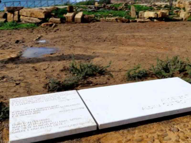Immagine articolo: Parco di Selinunte, un giardino della memoria per gli archeologi Tusa
