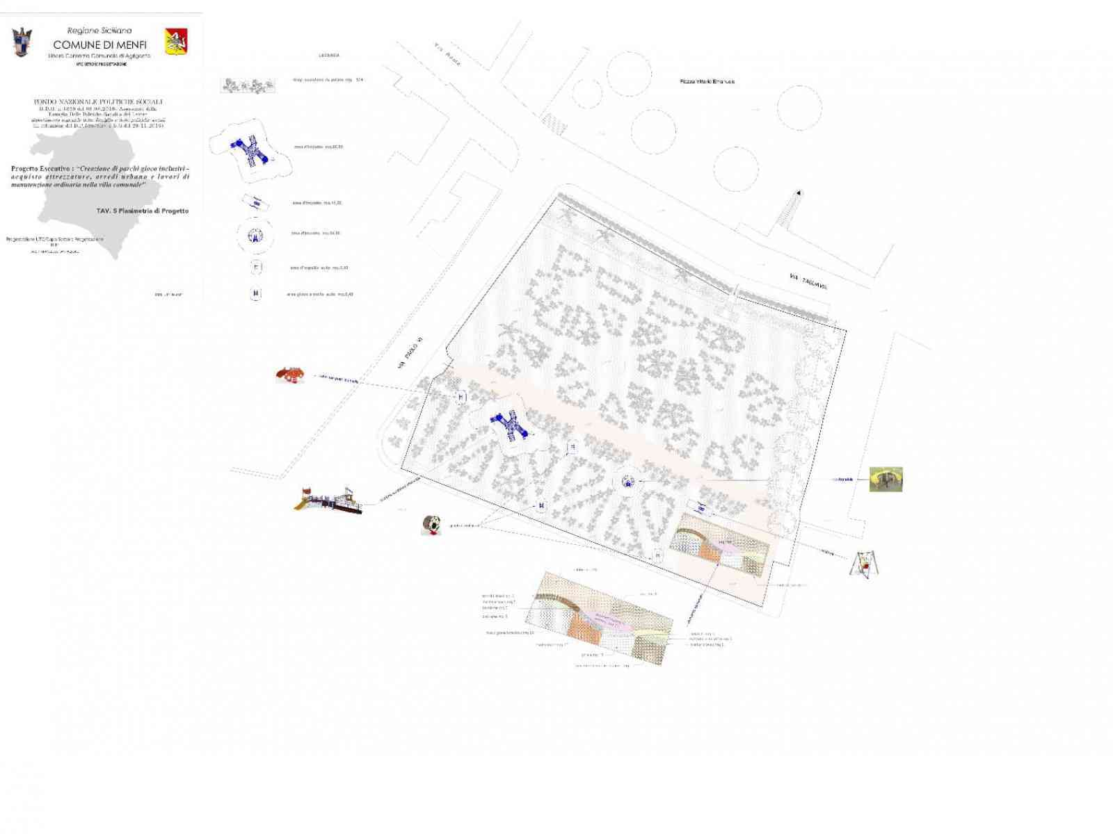 Immagine articolo: Menfi. 97mila euro per il Parco Giochi della Villa comunale, arriva il finanziamento