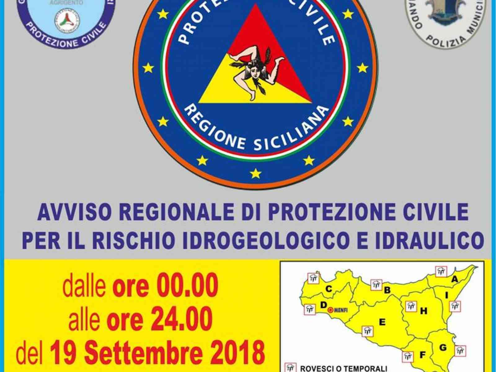 Immagine articolo: Allerta meteo della Protezione Civile per oggi. Previste raffiche di vento e grandinate. ECCO i consigli da seguire