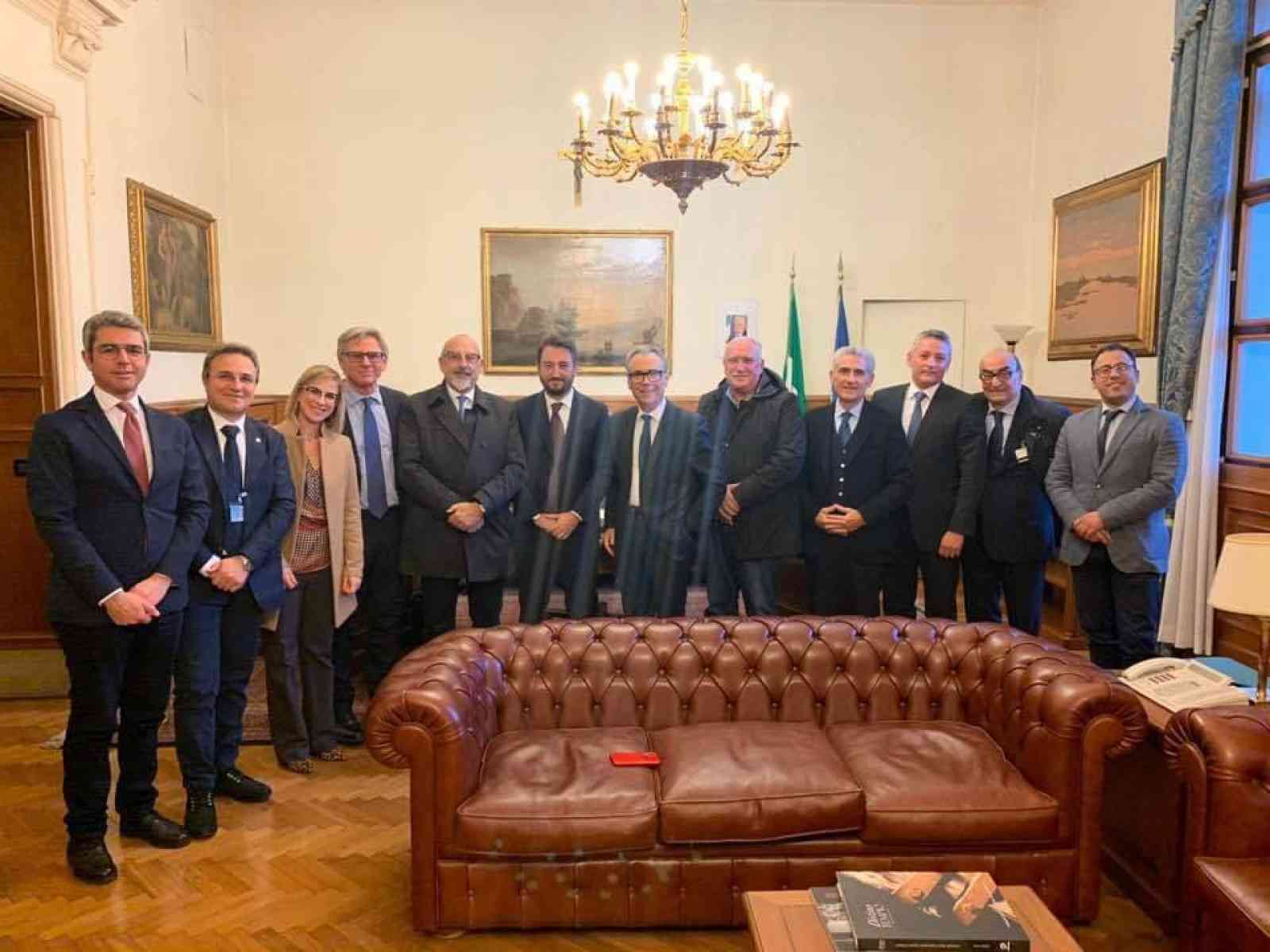 Immagine articolo: Ricostruzione post sisma '68. Delegazione a Roma dal vice Ministro Cancelleri. Ass.Alcuri per Menfi