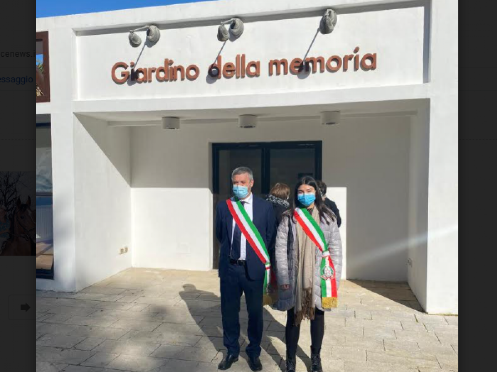 Immagine articolo: Il Comune di Poggioreale ha partecipato alla manifestazione ”Venticinque anni senza Giuseppe Di Matteo”