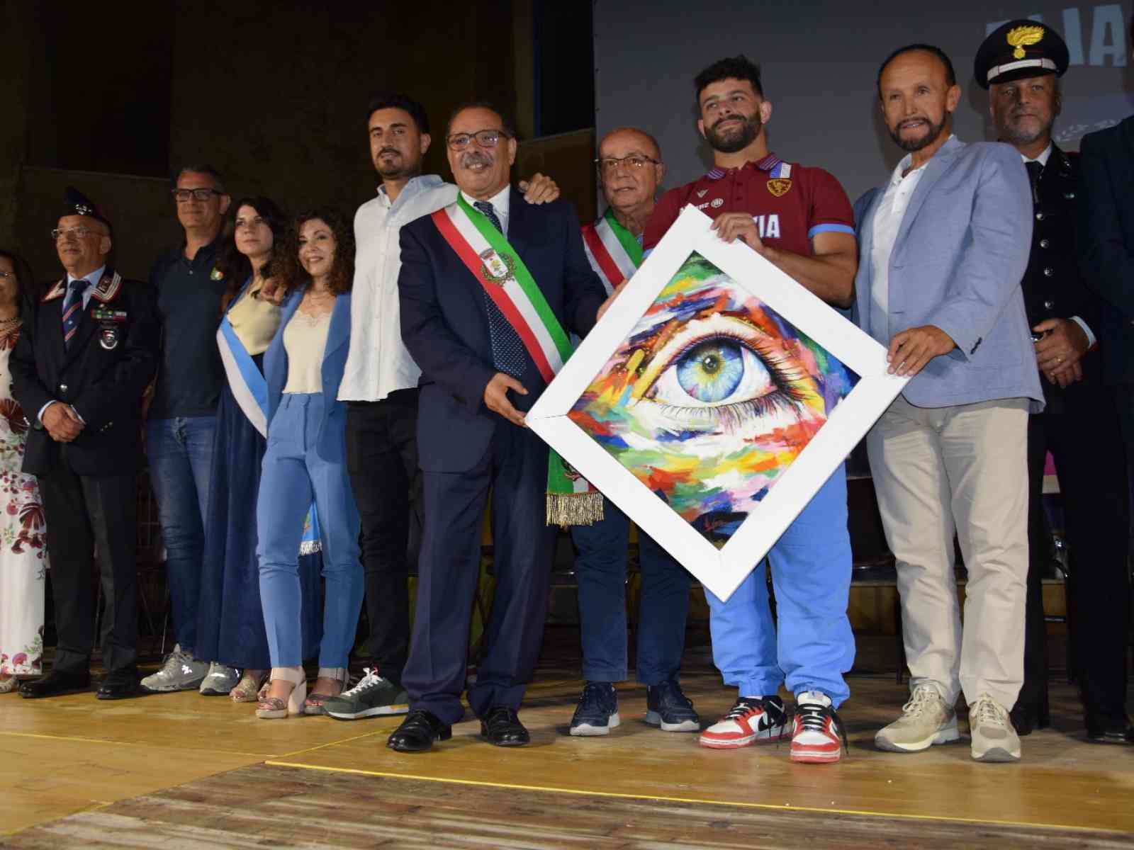 Immagine articolo: Salaparuta festeggia il suo campione olimpico, Nino Pizzolato