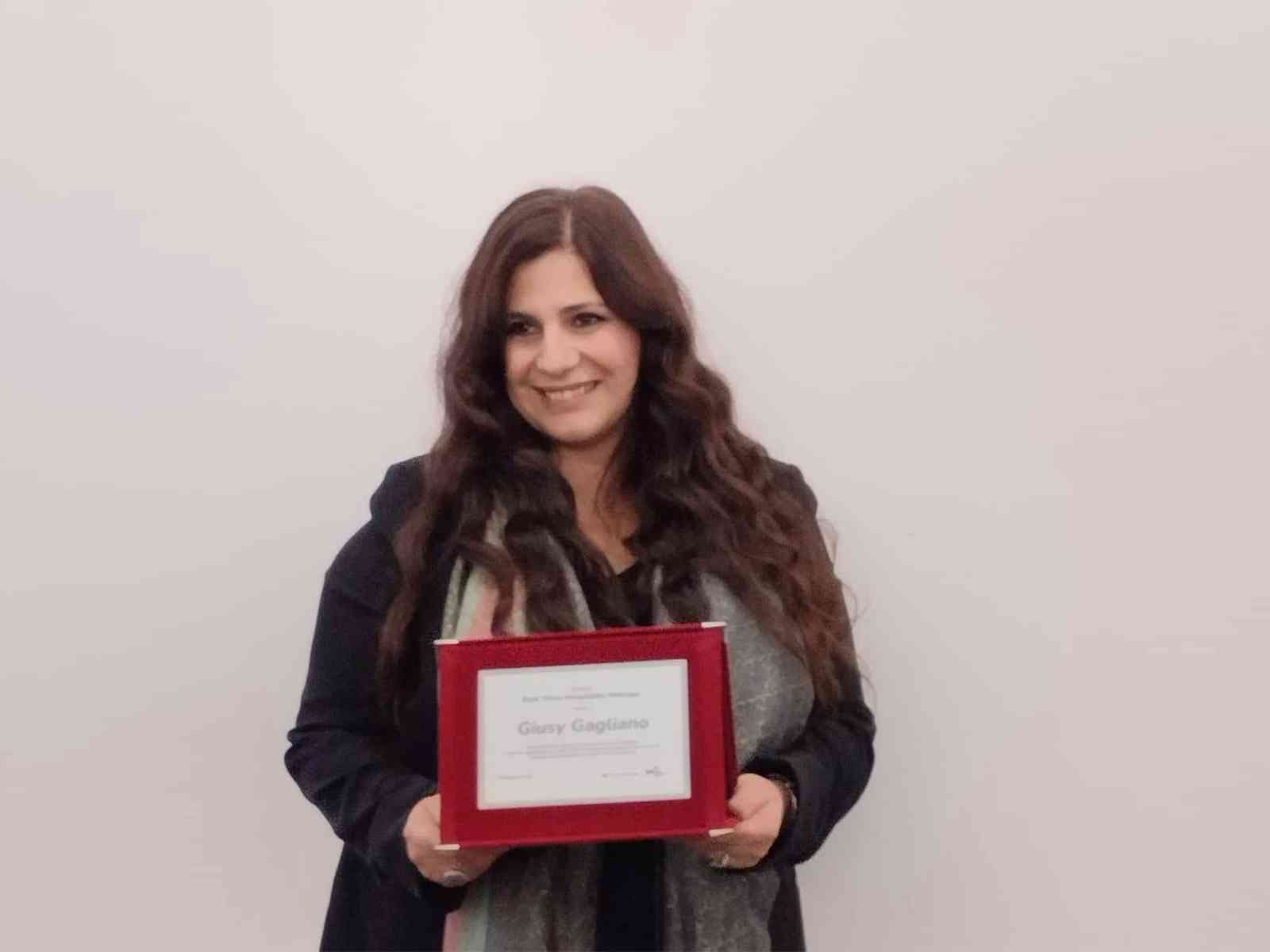 Immagine articolo: La menfitana Giusy Gagliano, premiata al concorso nazionale Best Wine Hospitality Manager 2026