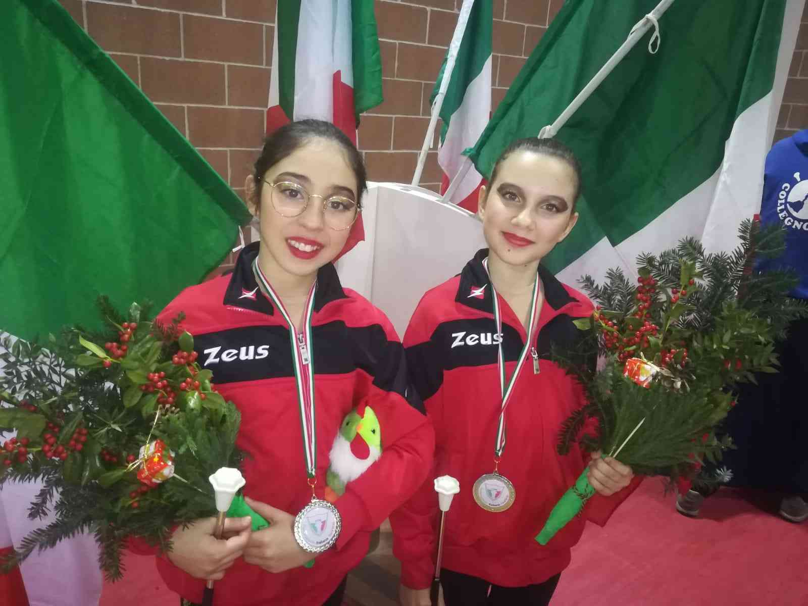 Immagine articolo: Poggioreale, giovanissime atlete di twirling vice campionesse italiane