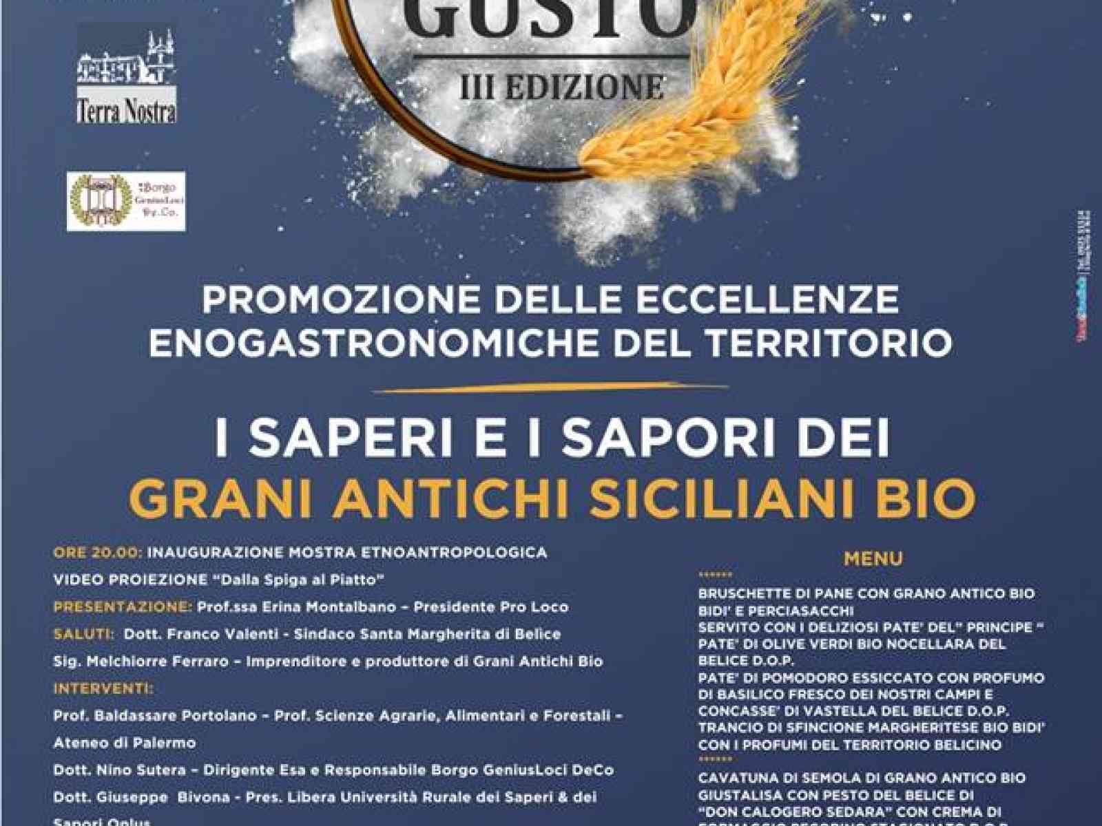 Immagine articolo: Domani a Santa Margherita di Belìcela la “notte del gusto“. Ecco il calendario degli eventi gastronomici previsti