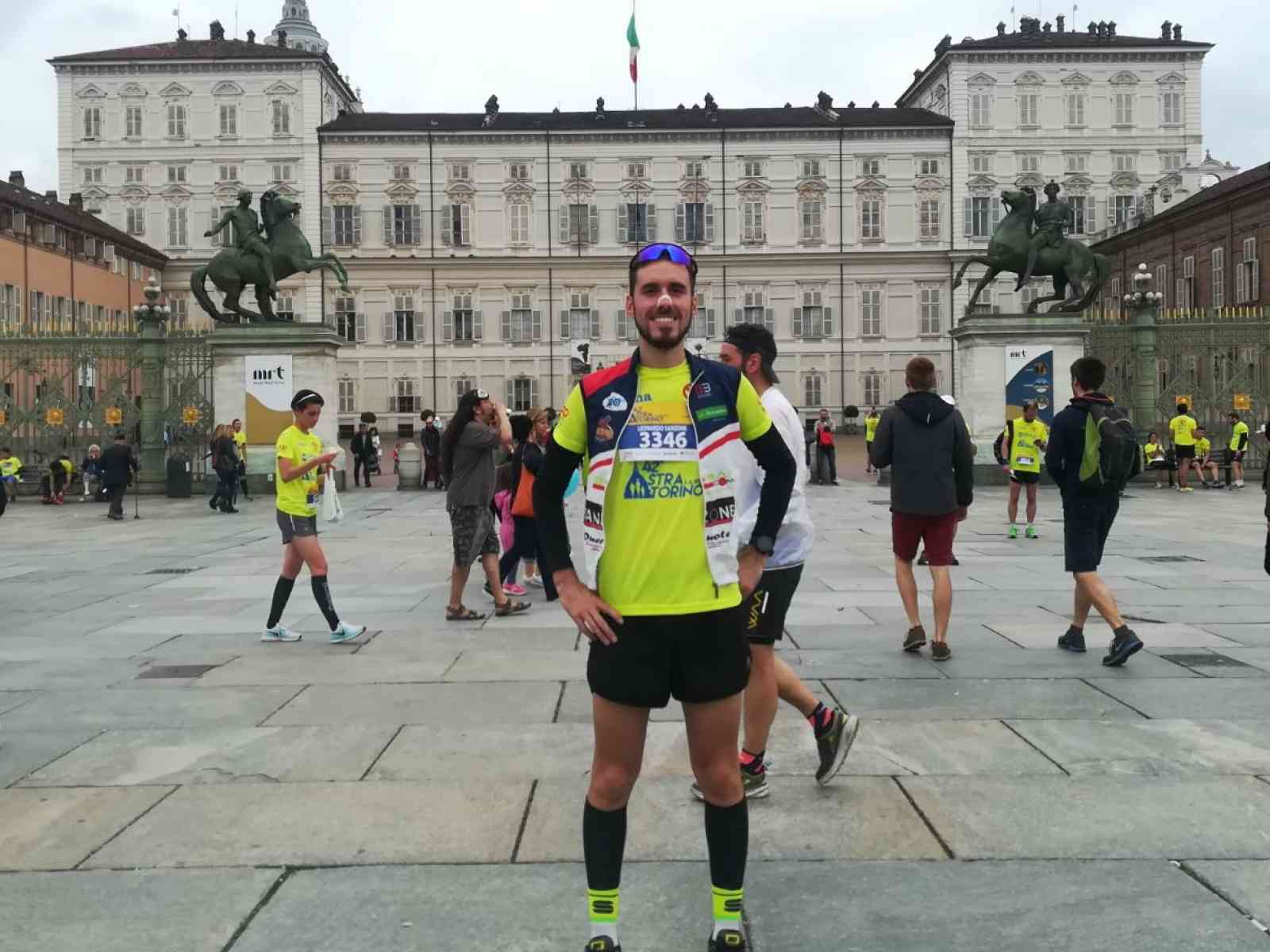 Immagine articolo: Da Menfi a Torino tra sport, mountain bike e l'emozione della “StraTorino“. Leonardo Sanzone e l'ottimo piazzamento alla storica maratona