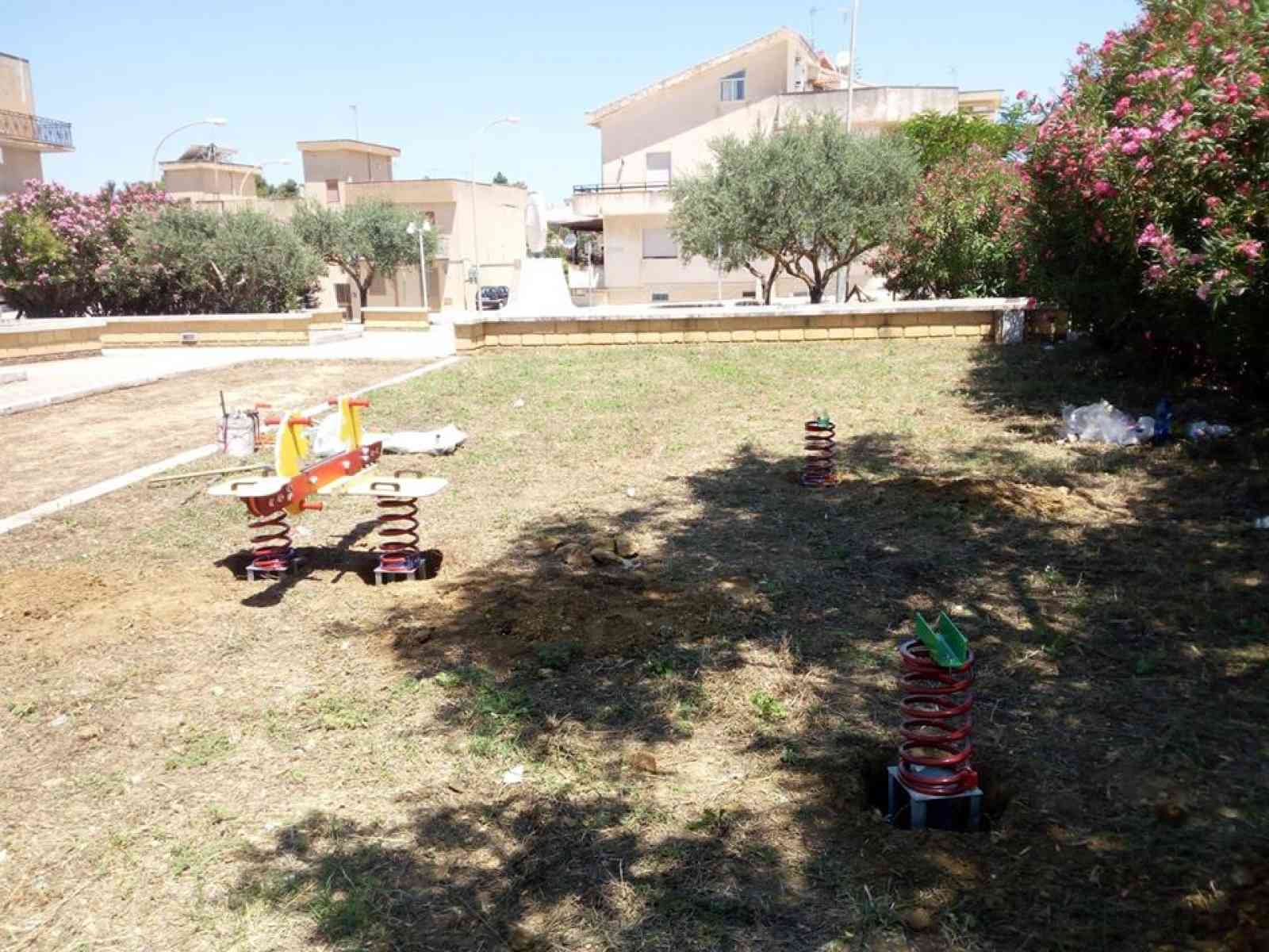 Immagine articolo: A Santa Margherita due nuovi parchi giochi. La soddisfazione del vicesindaco Giacomo Abruzzo