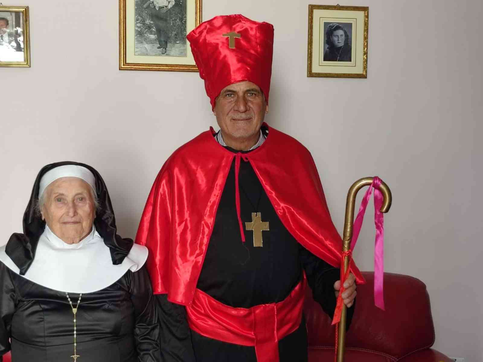 Immagine articolo: Poggioreale, nonna Brigida scende in pista per carnevale