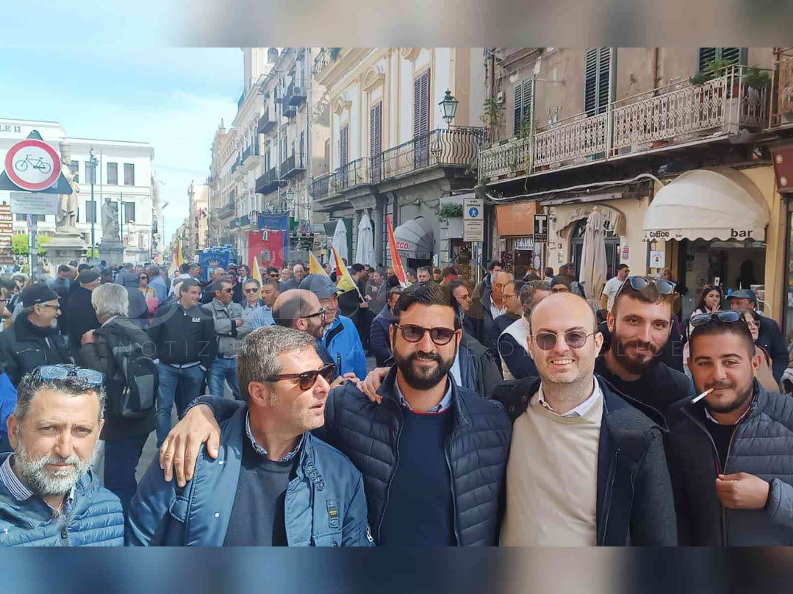 Immagine articolo: Grande manifestazione a Palermo, al fianco degli agricoltori anche una delegazione del gruppo “Verso Menfi”