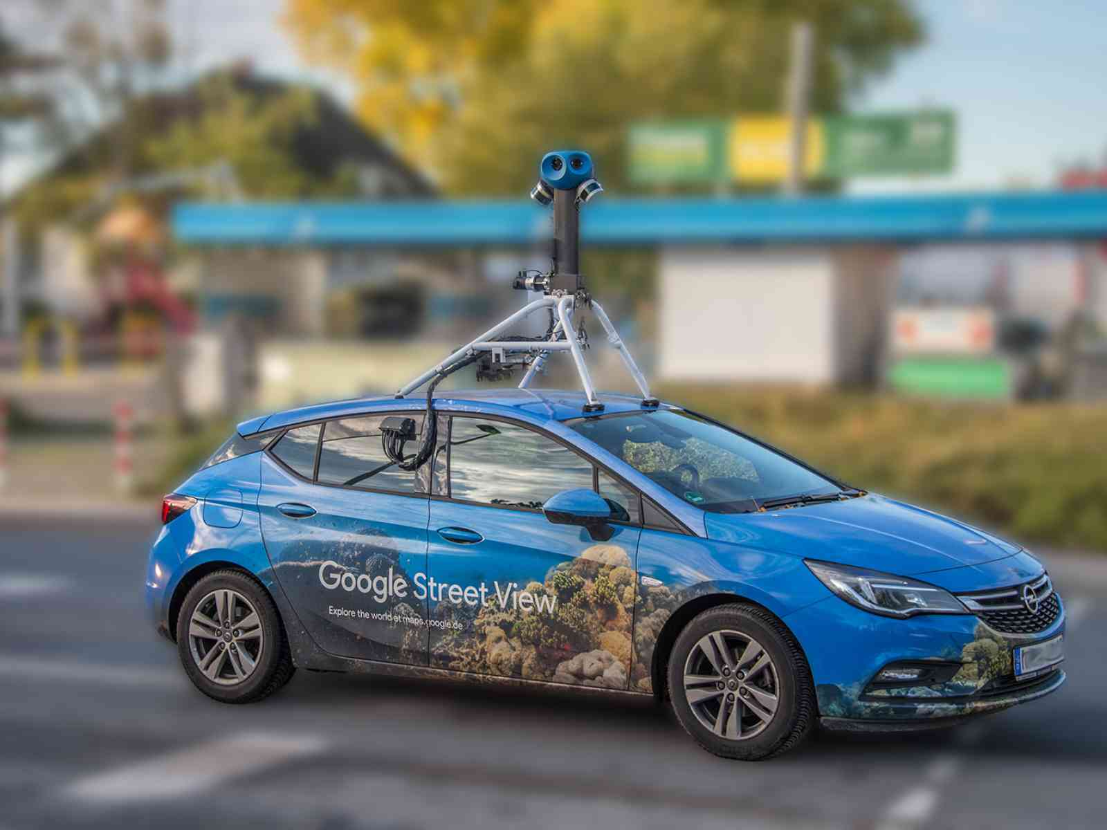 Immagine articolo: La macchina di Google Street View avvistata per le strade di Menfi